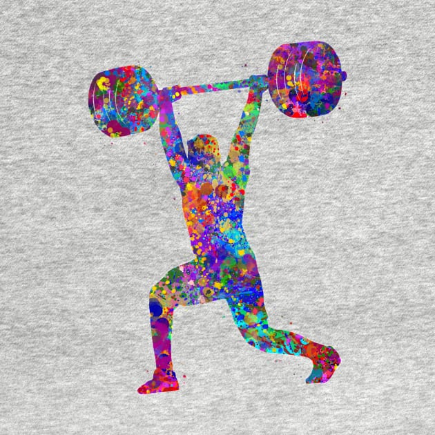 Gym Weightlifter man by Yahya Art